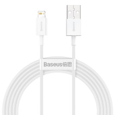 BASEUS kábel USB A na Lightning 2,4A Superior CALYS-C02 2 m biely