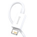 BASEUS kábel USB A na Lightning 2,4A Superior CALYS-C02 2 m biely