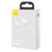 BASEUS kábel USB A na Lightning 2,4A Superior CALYS-C02 2 m biely