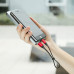 BASEUS kábel USB A na Lightning 2A Nimble CALMBJ-B91 0,23 m čierny červený