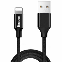 BASEUS kábel USB A na Lightning 2A Yvien CALYW-A01 1,8 m čierny