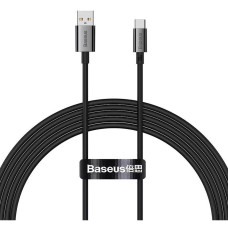 BASEUS kábel USB A na typ C PD 6A 100W P10320102114-02 2 m čierny