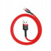 BASEUS kábel USB A na typ C QC3.0 3A Cafule CATKLF-B09 0,5 m červený