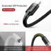 BASEUS kábel USB Cafule na typ C 3A CATKLF-AG 0,5M sivo-čierny