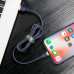 BASEUS kábel USB pre iPhone Lightning 8-pin 1,5A CALKLF-CV3 2m zlatomodrý