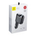 BASEUS nabíjačka do auta 2 x USB A + vysielač FM BT 3,4A S-06 CCHC000001 čierna