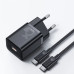 BASEUS nabíjačka Typ C + kábel Typ C na Typ C PD QC3.0 3A 25W TZCCSUP-L01 čierna