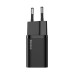 BASEUS nabíjačka Typ C + kábel Typ C na Typ C PD QC3.0 3A 25W TZCCSUP-L01 čierna