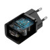 BASEUS nabíjačka Typ C + kábel Typ C na Typ C PD QC3.0 3A 25W TZCCSUP-L01 čierna
