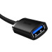 BASEUS predlžovací kábel USB A (samec) na USB A (samica) 3.0 B00631103111-03 2 m čierny