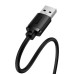 BASEUS predlžovací kábel USB A (samec) na USB A (samica) 3.0 B00631103111-03 2 m čierny