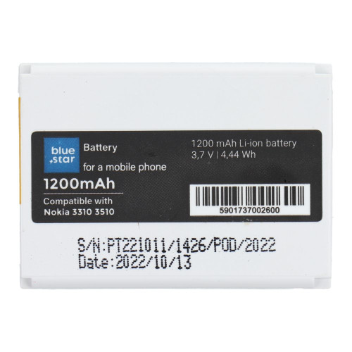 Batéria BLUE STAR pre NOKIA 3310 / 3510 1200 mAh