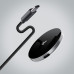 Bezdrôtová nabíjačka FORCELL F-ENERGY Smart Charge Qi2 15 W so 150 cm odpojiteľným káblom kompatibilným s MagSafe strieborná