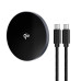 Bezdrôtová nabíjačka FORCELL F-ENERGY Smart Charge Qi2 15 W so 150 cm odpojiteľným káblom kompatibilným s MagSafe strieborná
