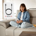 Bezdrôtová nabíjačka FORCELL F-ENERGY Smart Charge Qi2 15 W so 150 cm odpojiteľným káblom kompatibilným s MagSafe strieborná