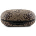 Bezdrôtové slúchadlá GUESS bluetooth + dokovacia stanica TWS ENC GUTWSP4EGW (4G Metal) hnedé