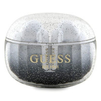 Bezdrôtové slúchadlá GUESS bluetooth TWS + dokovacia stanica GUTWSHDGKEEK (Glitter gradient) čierne