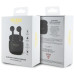 Bezdrôtové slúchadlá GUESS bluetooth TWS + dokovacia stanica GUTWST26PSK (Classic EST Logo) čierne