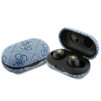 Bezdrôtové slúchadlá GUESS bluetooth TWS ENC GUTWSP4EGB (4G Metal) modré
