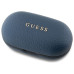 Bezdrôtové slúchadlá GUESS bluetooth TWS ENC GUTWSPGTSPSB (PU Grainee Classic Logo) modré