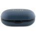 Bezdrôtové slúchadlá GUESS bluetooth TWS ENC GUTWSPGTSPSB (PU Grainee Classic Logo) modré