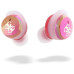 Bezdrôtové slúchadlá GUESS bluetooth TWS GUTWSJ144ESF (Mini Iridescent 4G Printed Logo) fuschia