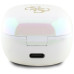 Bezdrôtové slúchadlá GUESS bluetooth TWS GUTWSJ144ESH (Mini Iridescent 4G Printed Logo) biele