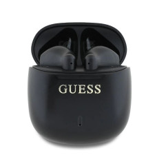 Bezdrôtové slúchadlá GUESS bluetooth TWS GUTWSJ14ESGK (Printed Classic Logo) čierne