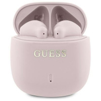 Bezdrôtové slúchadlá GUESS bluetooth TWS GUTWSJ14ESGP (s potlačou klasického loga) ružové