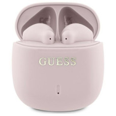 Bezdrôtové slúchadlá GUESS bluetooth TWS GUTWSJ14ESGP (s potlačou klasického loga) ružové