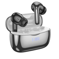 Bezdrôtové slúchadlá HOCO bluetooth TWS ANC ENC EQ16 čierna glazúra