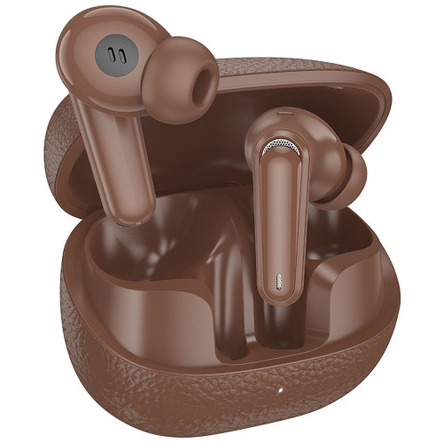 Bezdrôtové slúchadlá HOCO bluetooth TWS EQ23 hnedé