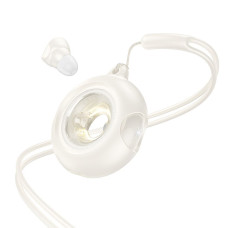 Bezdrôtové slúchadlá HOCO bluetooth TWS EW71 mliečne biele
