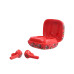 Bezdrôtové slúchadlá JELLIE MONSTER bluetooth TWS YLFS-06BT červené