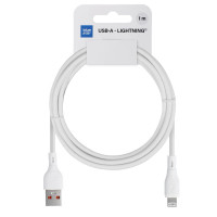 BLUE STAR ECO kábel 2,4A USB A na Lightning PJ68-24-2.4 1m biely