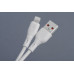 BLUE STAR ECO kábel 2,4A USB A na Lightning PJ68-24-2.4 1m biely