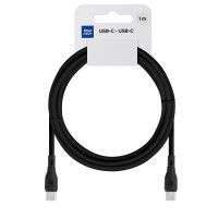 BLUE STAR ECO kábel 3A 60W typ C na typ C PJ73-13-3 1m čierny