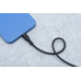BLUE STAR ECO kábel 3A 60W typ C na typ C PJ73-13-3 1m čierny