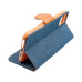 CANVAS Puzdro na knihy pre SAMSUNG A22 5G navy blue
