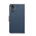 CANVAS Puzdro na knihy pre SAMSUNG A34 5G navy blue