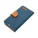 CANVAS Puzdro na knihy pre SAMSUNG A54 5G navy blue