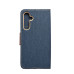 CANVAS Puzdro na knihy pre SAMSUNG A54 5G navy blue