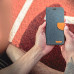 CANVAS Puzdro na knihy pre SAMSUNG S21 FE navy blue