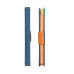 CANVAS Puzdro na knihy pre SAMSUNG S23 Ultra navy blue