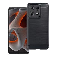 CARBON puzdro pre MOTOROLA EDGE 50 Pro čierne