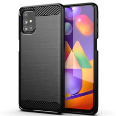 CARBON puzdro pre SAMSUNG M31s čierne