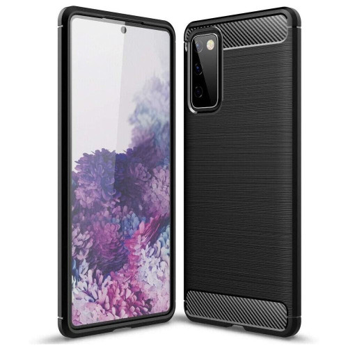 CARBON puzdro pre SAMSUNG S20 FE / S20 FE 5G čierne