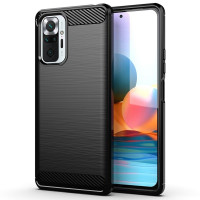 CARBON puzdro pre XIAOMI Redmi Note 10 5G čierne