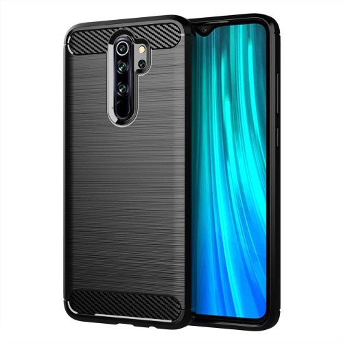 CARBON puzdro pre XIAOMI Redmi Note 8 Pro čierne