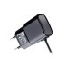Cestovná nabíjačka BLUE STAR 2A 10W s káblom Micro USB TFK-TC-1100B čierna